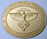 German WWII Luftwaffe 1938 NSFK Glider Korps Table Award