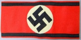 WWII Waffen SS Schutz Staffel Officers Arm Band