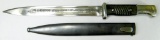 German WWII Waffen SS Presentation Das Reich K-98 Bayonet & Scabbard