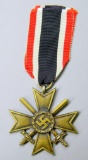WWII 2nd Class War Service Cross With Swords