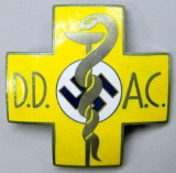 German WW2 Medical Dr DD AC Breast Badge