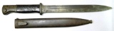 WWII Mauser K-98 Combat Rifle Bayonet & Scabbard