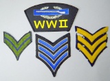 Various Military Grouping of Patches