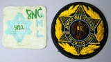 Two Military Jewish Patches