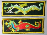 Asian Dragon Military Patches