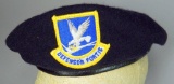 Midnight Navy USAF Air Force Defensor Fortis Beret