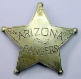 Obsolete Arizona Rangers Star Badge