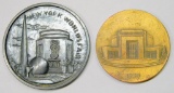 Grouping of 1939 New York World's Fair Table Medallions