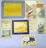 Pennsylvania Railroad and Others Paper and Photographs