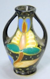 Made in Japan Two Handled Miniature Vase