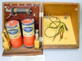 Pilliing-Made Philadelphia Battery in Wooden Carrying Box