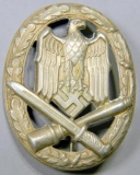 German WWII Army Wehrmacht Silver General Assault Badge