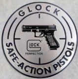 Glock Safe-Action Pistols Advertising Sign