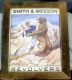 Smith & Wesson Last Cartridge Advertising Poster