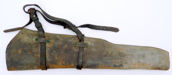 WWII Leather M1 Garand Jeep Scabbard