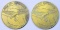 Two (2) German WWII Luftwaffe Alles Fur Deutschland Table Medals