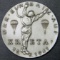 Luftwaffe 1941 KRETA Greece Paratrooper Fallschirmjager Table Medal, German WWII