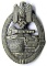 Army Wehrmacht Bronze Tank Assault Badge, German WWII