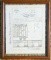Pages From a Midshipman's Notebook, Circa 1810, Framed