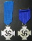 Two (2) German WWII NSDAP 25-Year Faithful Service Crosses