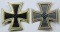 Kriegsmarine Navy 1st Class Iron Cross and German WWII 1st Class Iron Cross