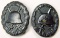 Two Imperial German WWI Black Wound Badge