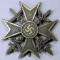 Condor Legion Bronze Spanish Cross with Swords, German WWII