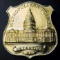 Obsolete Washington DC Metropolitan Police Detective Law Badge