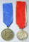 Waffen SS 8-Year Long Service Decoration and...1938 Austrian Anchluss Decoration, German WWII