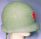 U.S. Military Helmet Shell with Keystone Emblem