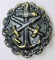 Imperial German World War I Kriegsmarine Black Wound Badge