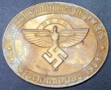 1938 NSFK Glider Korps Table Medal, German WWII