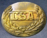 Confederate States of America Civil War CSA Breast Badge