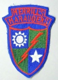 US World War II Army Merrill's Marauders CBI Shoulder Patch