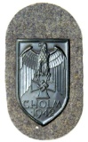 Luftwaffe 1942 CHOLM Sleeve Shield, German WWII