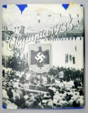 1936 Garmisch Winter Olympics Cigarette Card Photo Album, German WWII