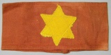 Jewish Concentration Camp Star Armband, German WWII