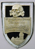 Waffen SS 1934 Wintertag Tinnie Badge, German WWII