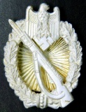 German World War II Army Silver Infantry Assault Badge