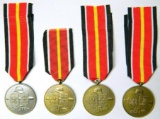 Four (4) German WWII Spanish Blue Division Eastern Front Decorations