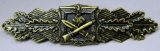 Army Wehrmacht Bronze Close Combat Clasp, German WWII