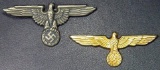 Waffen SS Officers and Army Wehrmacht General Visor Cap Eagles