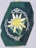 Military Edelweiss Badge, German WWII