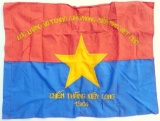 Vietnam Era Viet Cong VC 1964 Regimental Flag