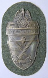 Army Wehrmacht 1942 DEMJANSK Sleeve Shield, German WWII