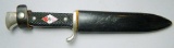 Hitler Youth HJ Knife and Scabbard, German WWII