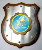 Vintage SEABEES Wall Plaque