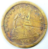 1861 Seated Liberty Quarter