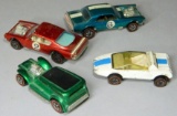 Grouping of Four (4) Vintage Redline Hot Wheels Cars