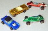 2nd Grouping of Four (4) Vintage Redline Hot Wheels Cars